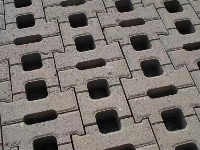 河道护坡砖 混凝土连锁砖 工字型砌块 护堤挡土砖厂家直供图4