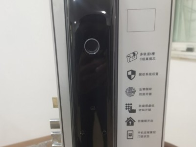 3D人脸识别猫眼4合1 全自动智能锁别墅门铜图2