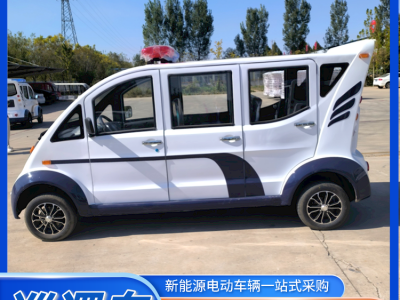 8座封闭巡逻车 治安巡查车 景区公园城管巡查四轮电动车图3