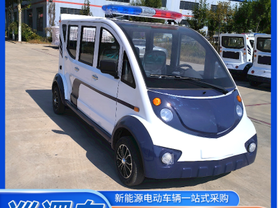 8座封闭巡逻车 治安巡查车 景区公园城管巡查四轮电动车图2