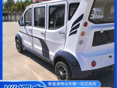 双排四轮电动巡逻车 社区治安8座电瓶巡查车图5