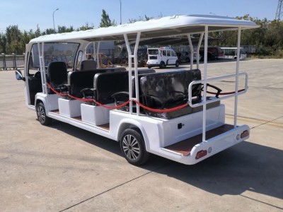 旅游景区敞篷式四轮游览车 电动观光车图4