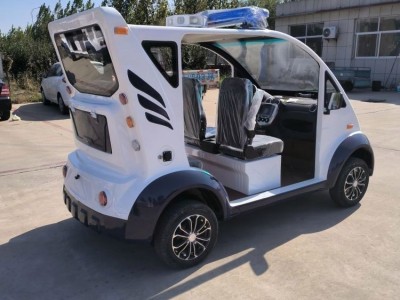 电动五座敞篷巡逻车 景区小区工业四轮巡查车图3