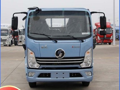 运城陕汽轻卡新能源E6箱货栏板高栏81度电图3