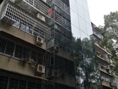电梯加装加工 商场小区楼直梯 设计制作现场安装图4