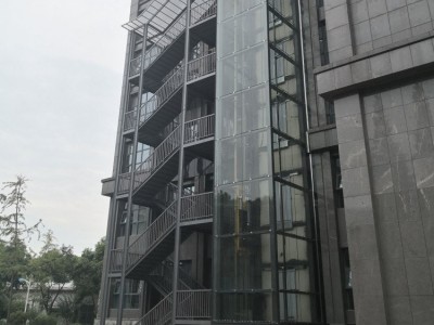 电梯加装加工 商场小区楼直梯 设计制作现场安装图3