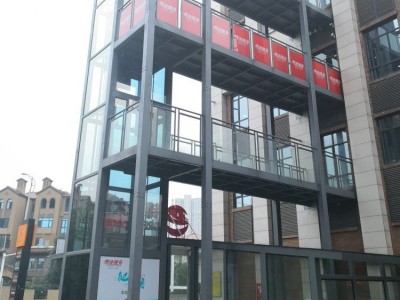 电梯加装加工 商场小区楼直梯 设计制作现场安装图5