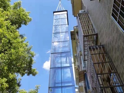 装配式井道工厂化制作 小区加装钢结构电梯井道图5