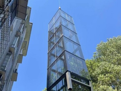 装配式井道工厂化制作 小区加装钢结构电梯井道图4