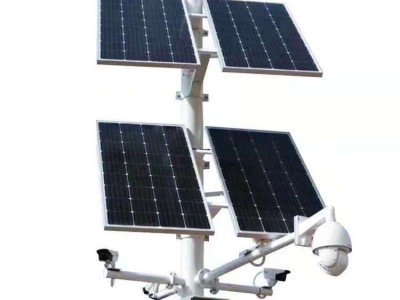 太阳能光伏监控 水库鱼塘公园建筑工地公路山上无电区域监控套件图5