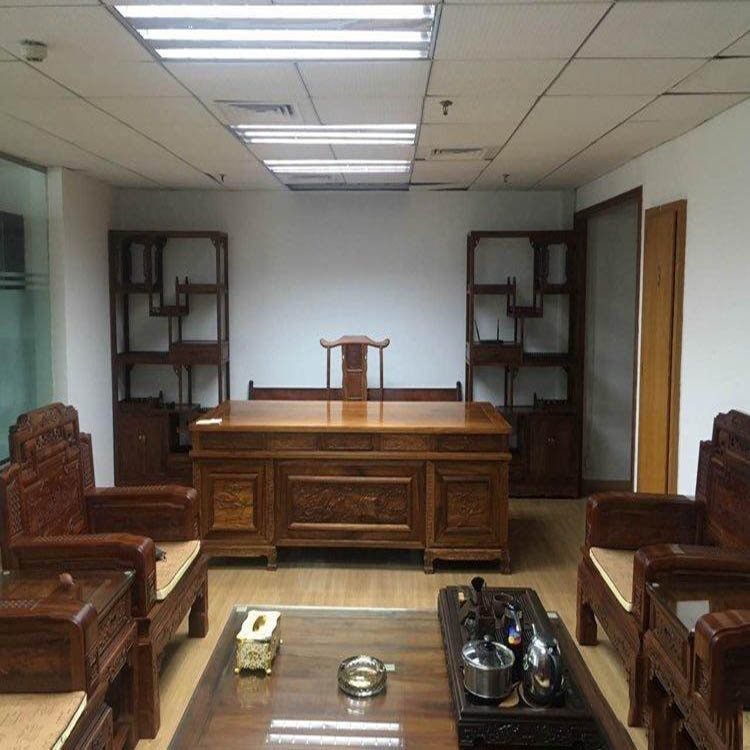 办公家具回收 会议室长方桌 职员工