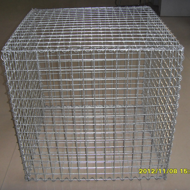 水利工程防护网 PVC绿色 高锌铅丝笼 景观石笼网箱 五拧编织网图8
