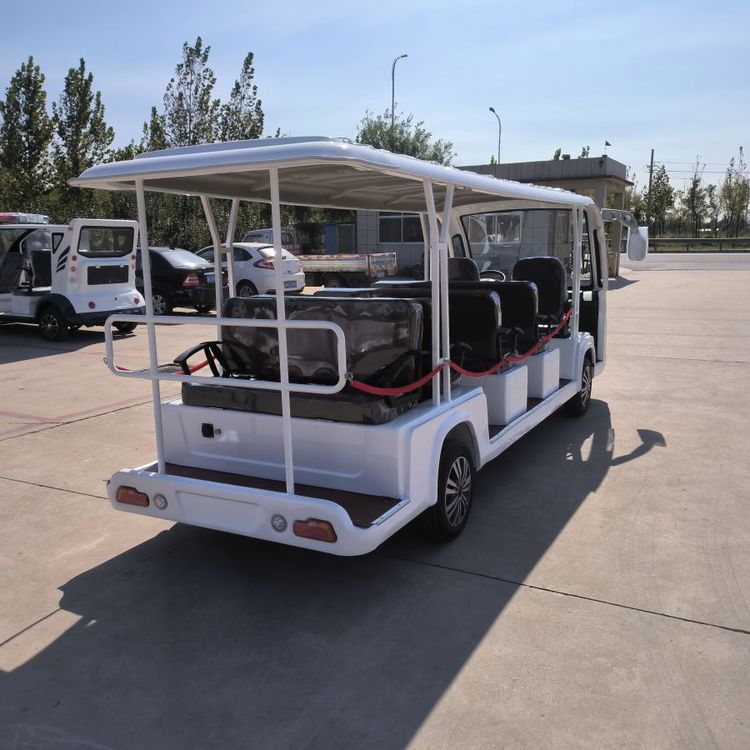 斯迈尔 旅游景区敞篷式四轮游览车 电动观光车 社区街道巡逻车图6