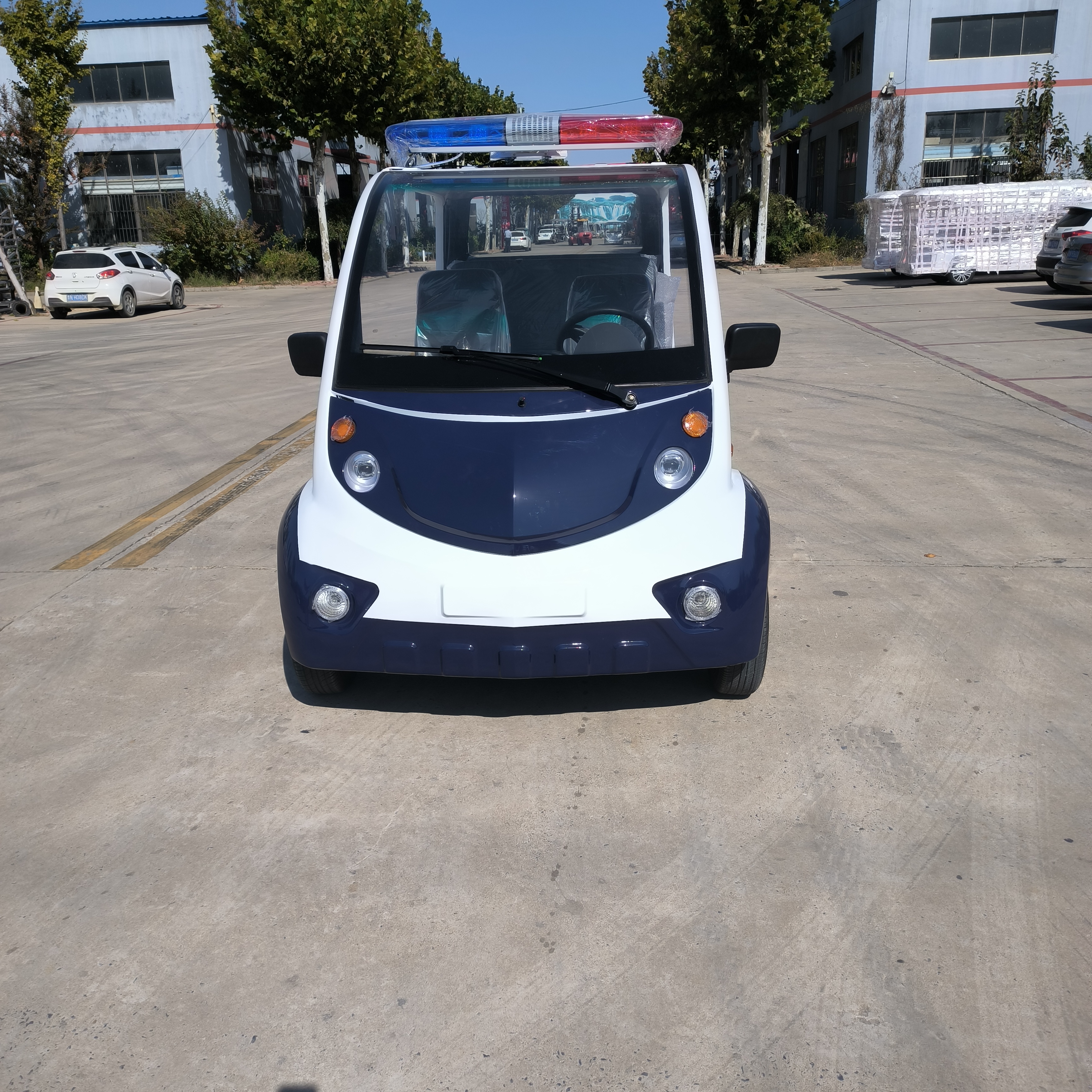 斯迈尔8座不封闭巡逻车 学校景区园区电动用车 支持定制图4