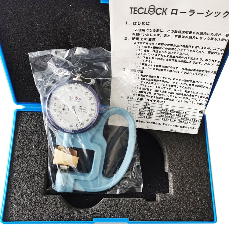 SM-1205L-RL得乐滚轮型测厚仪 0.001mm高精度厚度计日本TECLOCK图5