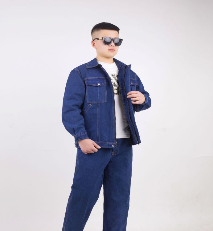 批发 防静电工作服 夏季套装 大口袋男汽修机修工 工地劳保服工装图4