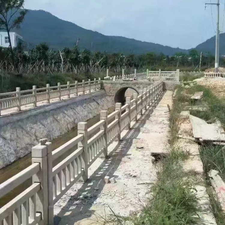 仿木护栏 防撞景观栏杆 河道装饰仿 